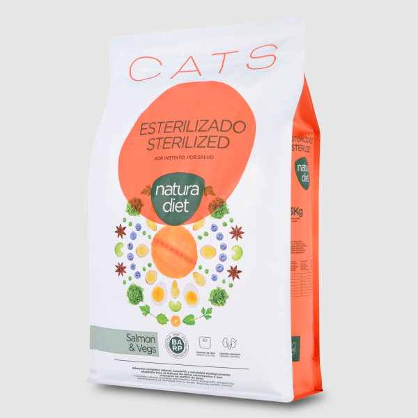 Natura Diet Cat Sterilized Salmon