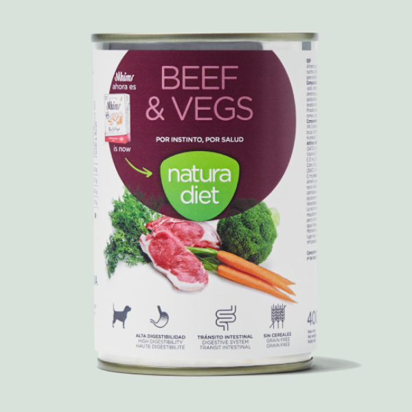 Natura Diet Dog Beef & Vegs x12