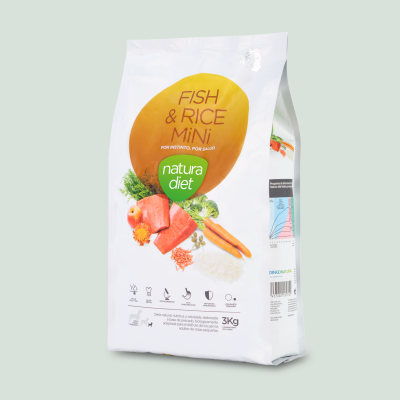 Natura Diet Dog Fish & Rice Mini