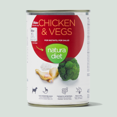 Natura Diet Dog Chicken & Vegs x 12 uds
