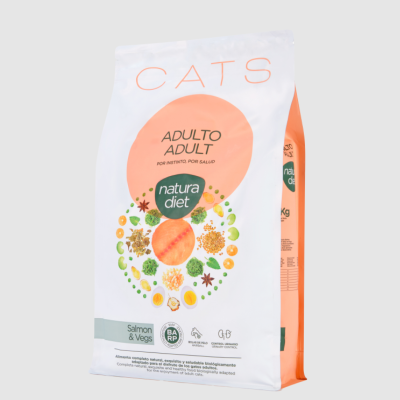 Natura Diet Cat Adult Salmon & Vegs