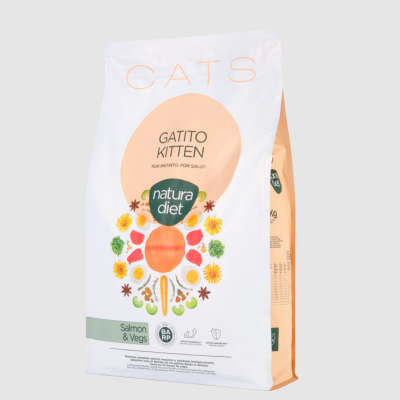 Natura Diet Cat Kitten Salmon & Vegs